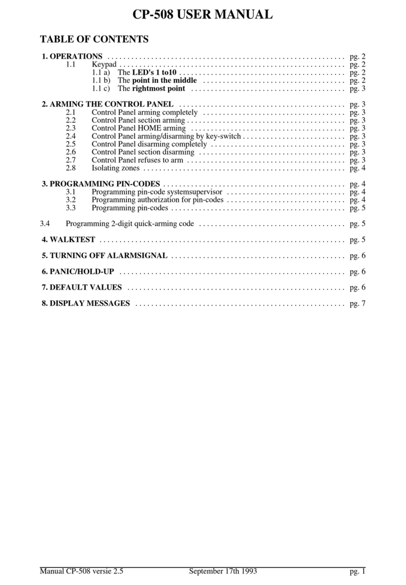 alphatronics AlphaVision CP 508 user manual