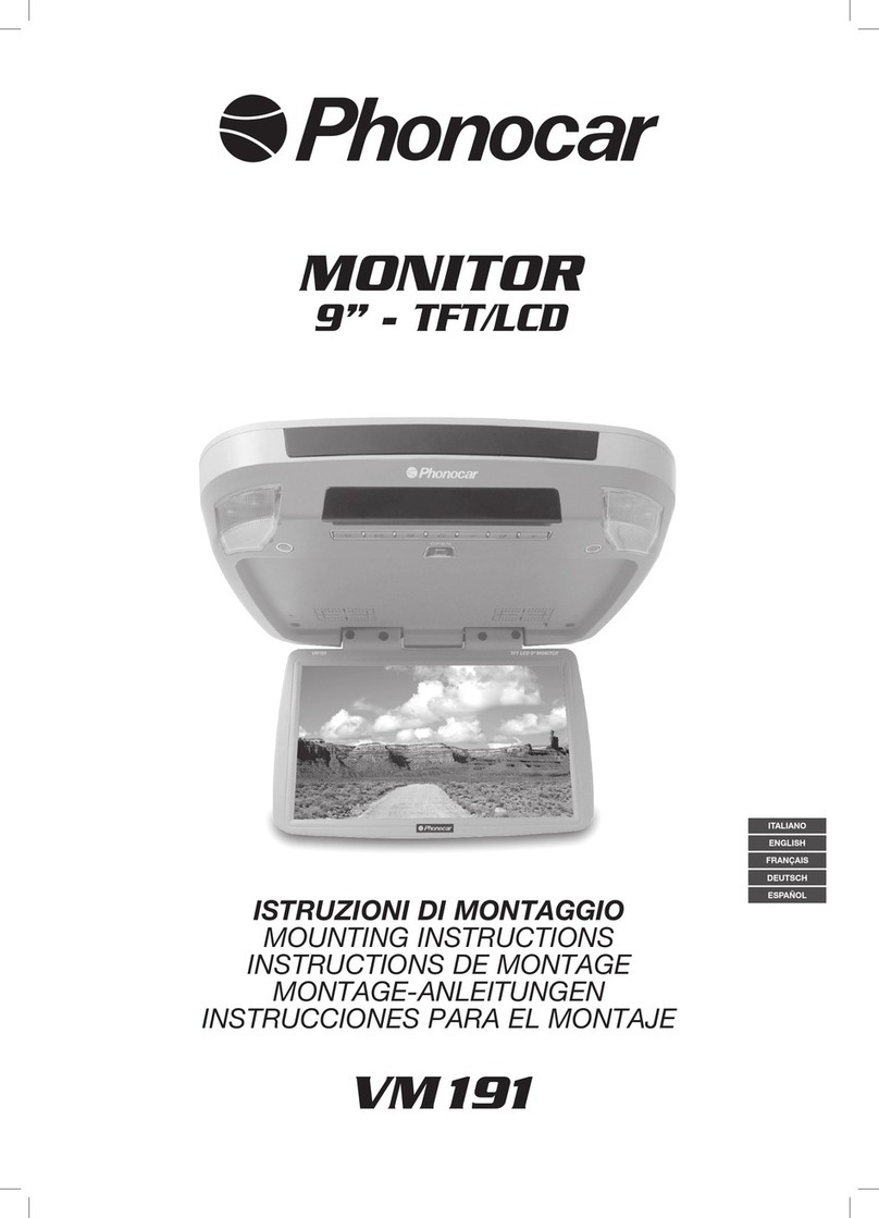 Phonocar VM 191 User manual