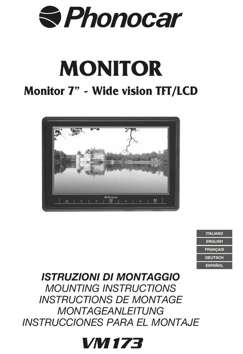 Phonocar VM 173 User manual