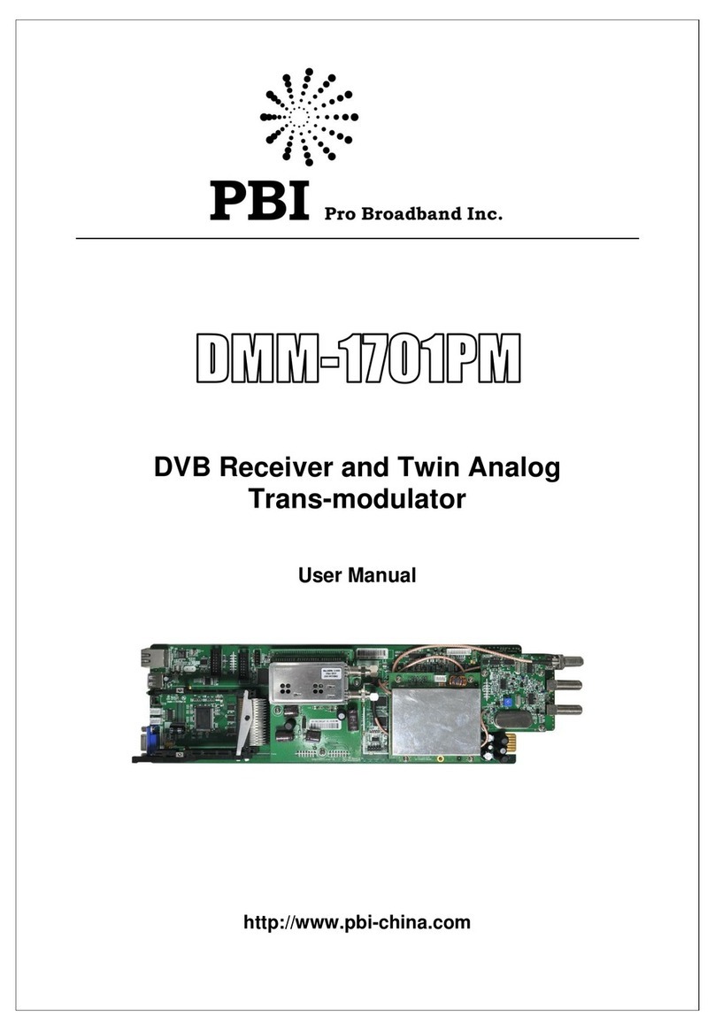 PBI DMM-1701PM user manual