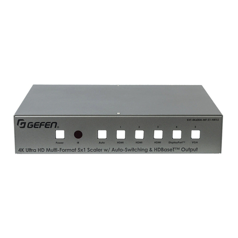 Gefen EXT-4K600A-MF-51-HBTLS User manual