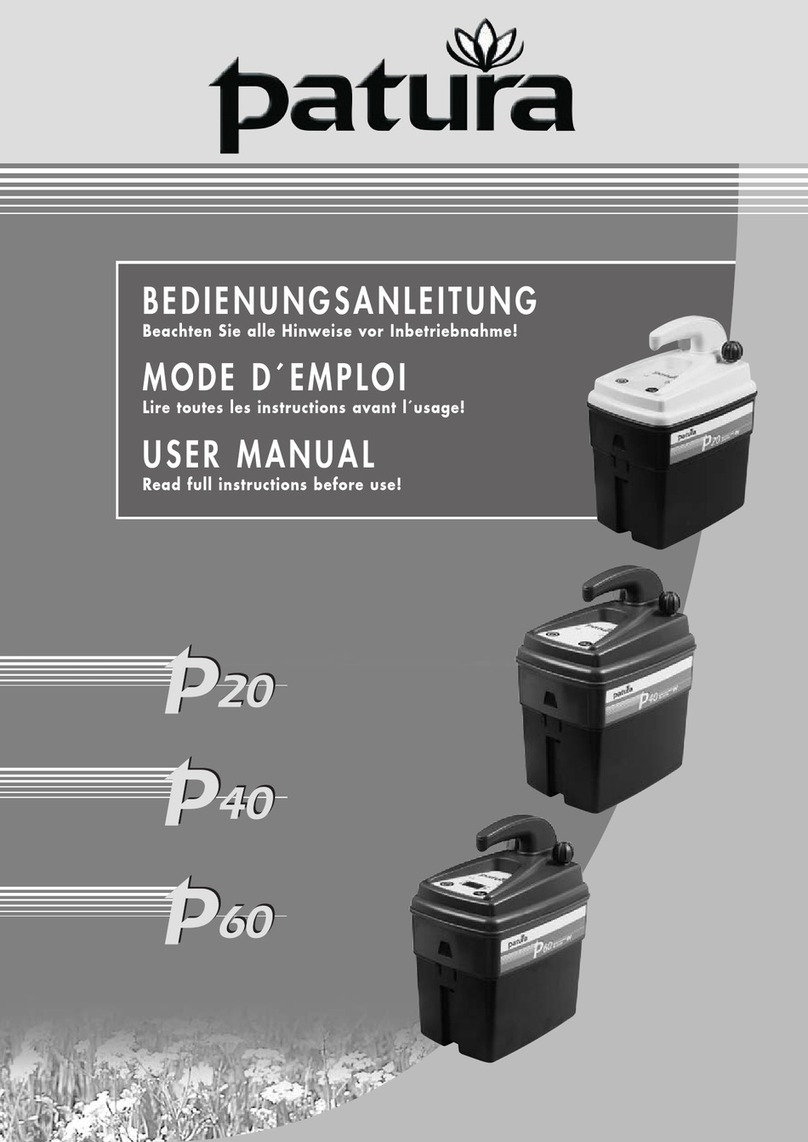 patura P20 user manual