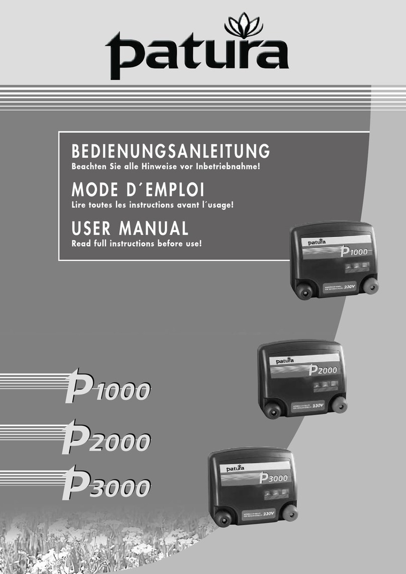 patura P2000 user manual