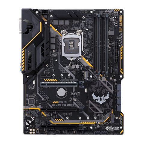 Asus TUF Z370-PRO GAMING User manual