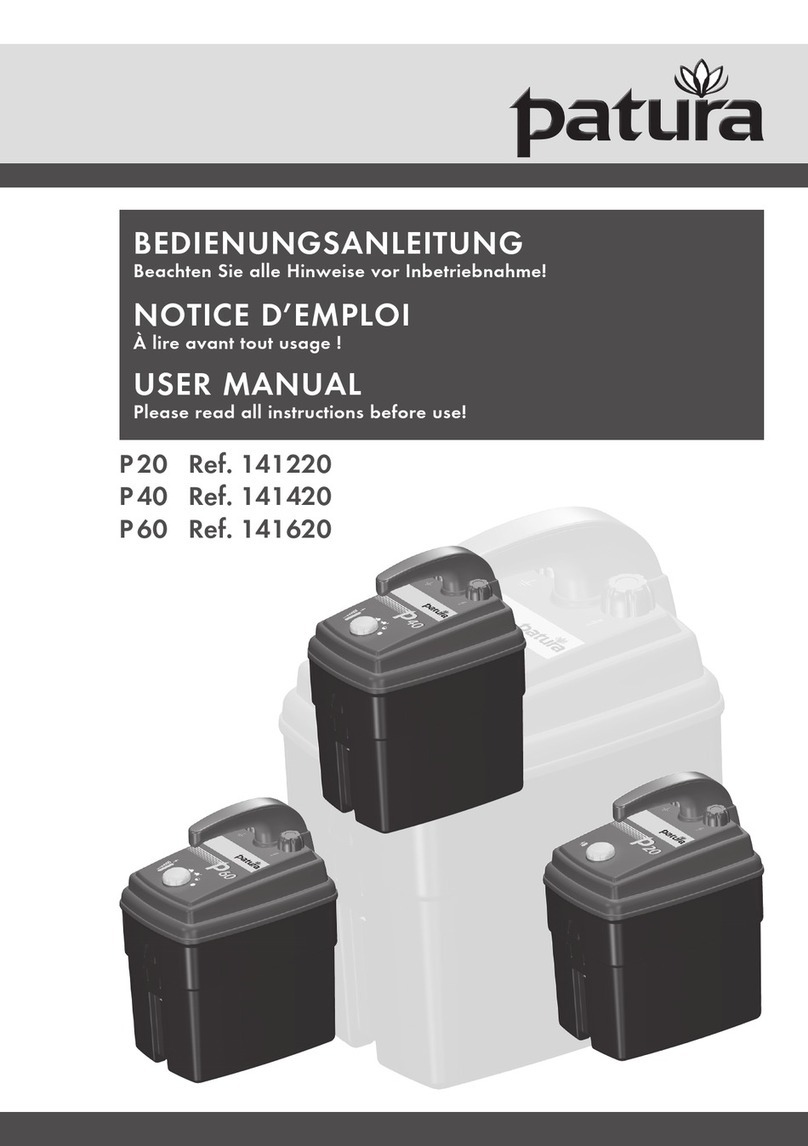 patura P20 user manual