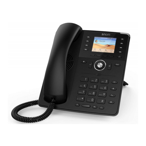 Snom D735 user manual