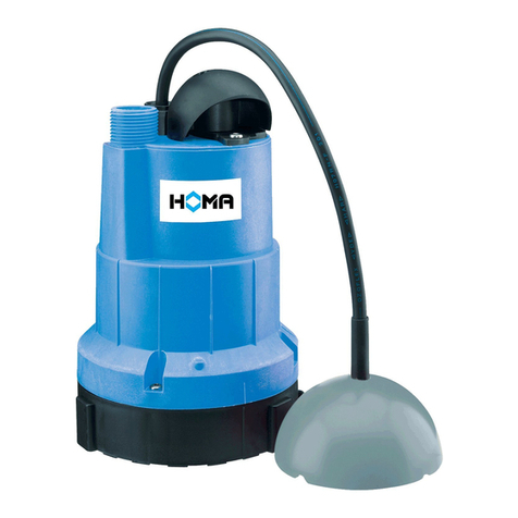 Homa Chromatic C 237 WF Installation and operation instruction manual