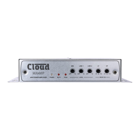 Cloud MA40T User manual Cloud MA40T User manual