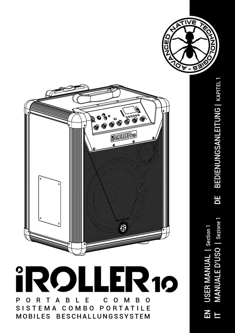 Advanced Native Technologies iROLLER 10 user manual