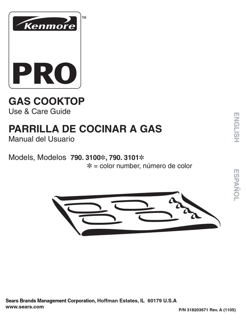 Sears Kenmore 790. 3100 Series User manual