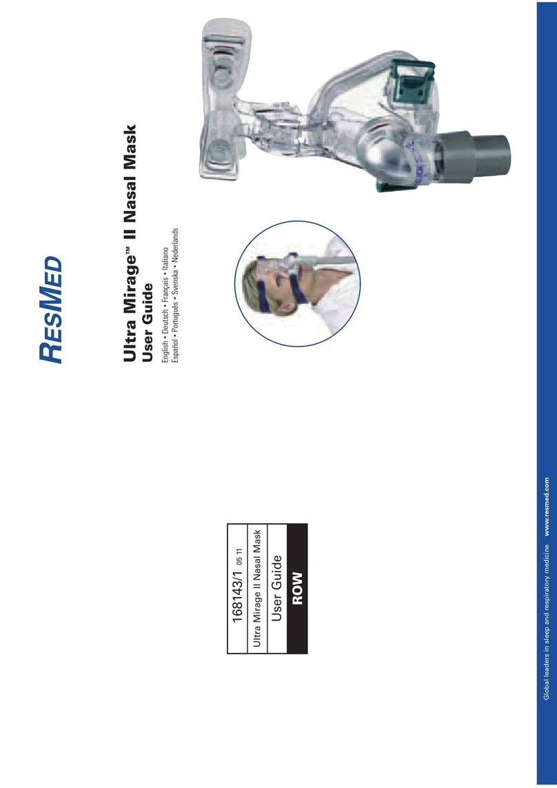 ResMed Ultra Mirage II User manual