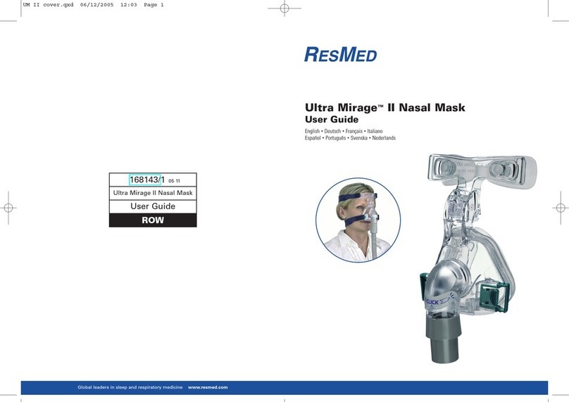 ResMed Ultra Mirage II user guide