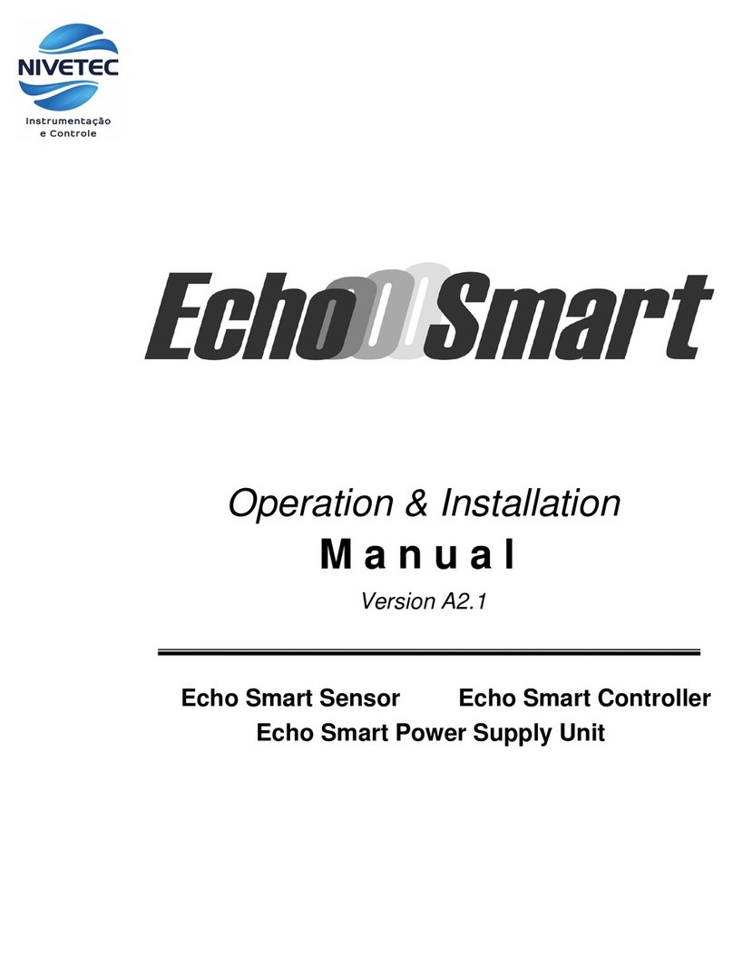 Nivetec Echo Smart Series Operation & installation manual
