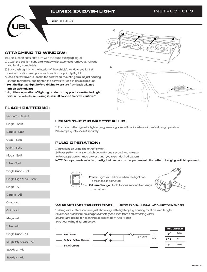 UBL ilumex User manual