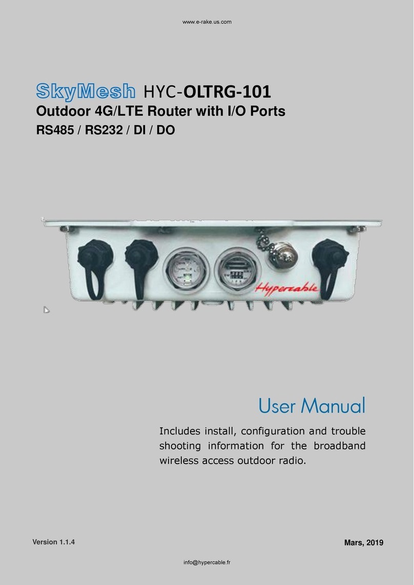 Hypercable HYC-OLTRG-101 user manual