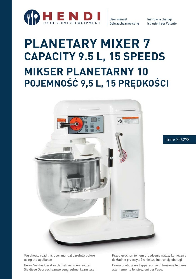 Hendi 7 user manual