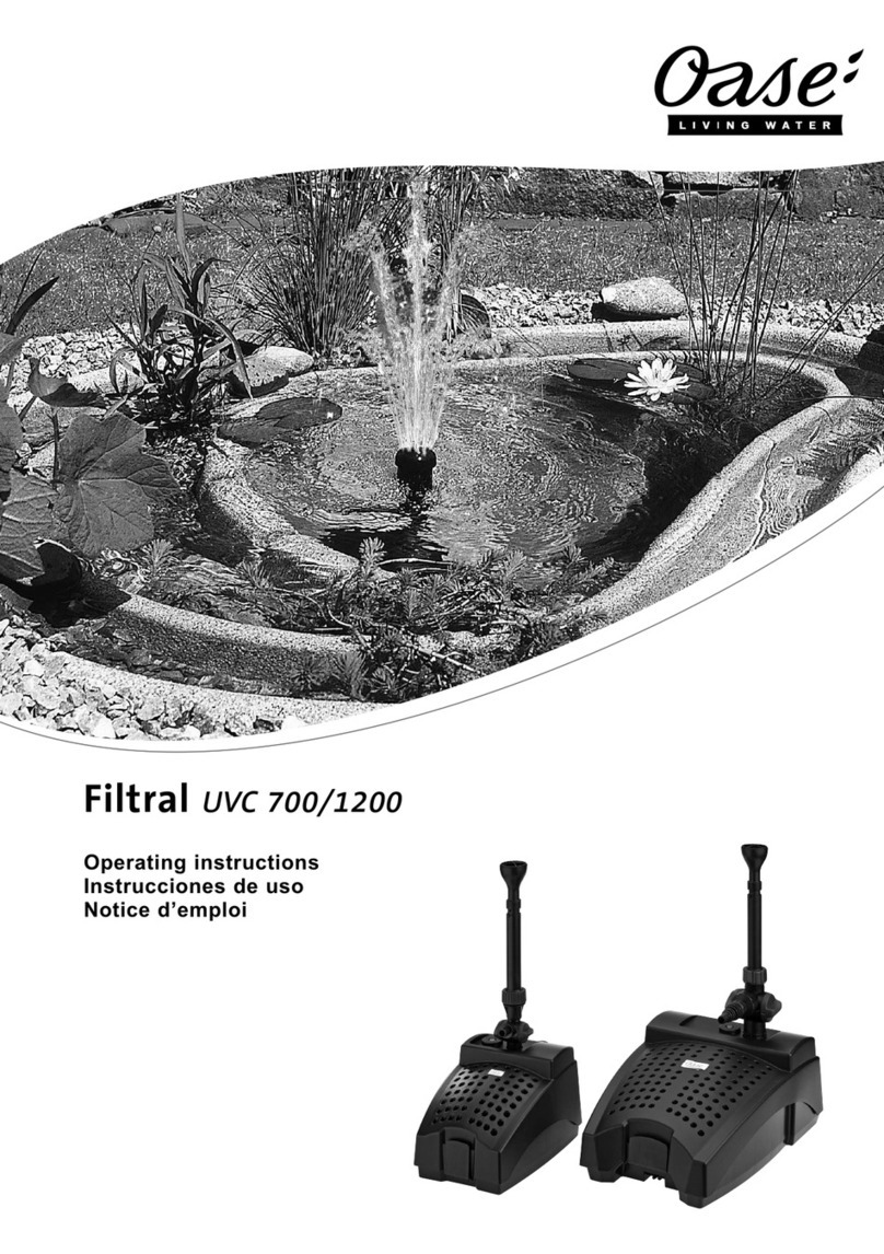 Oase Filtral UVC 700 operating instructions