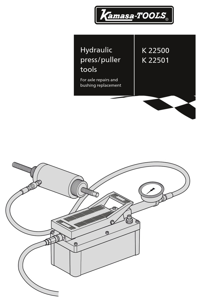 Kamasa-TOOLS K 22500 quick start guide