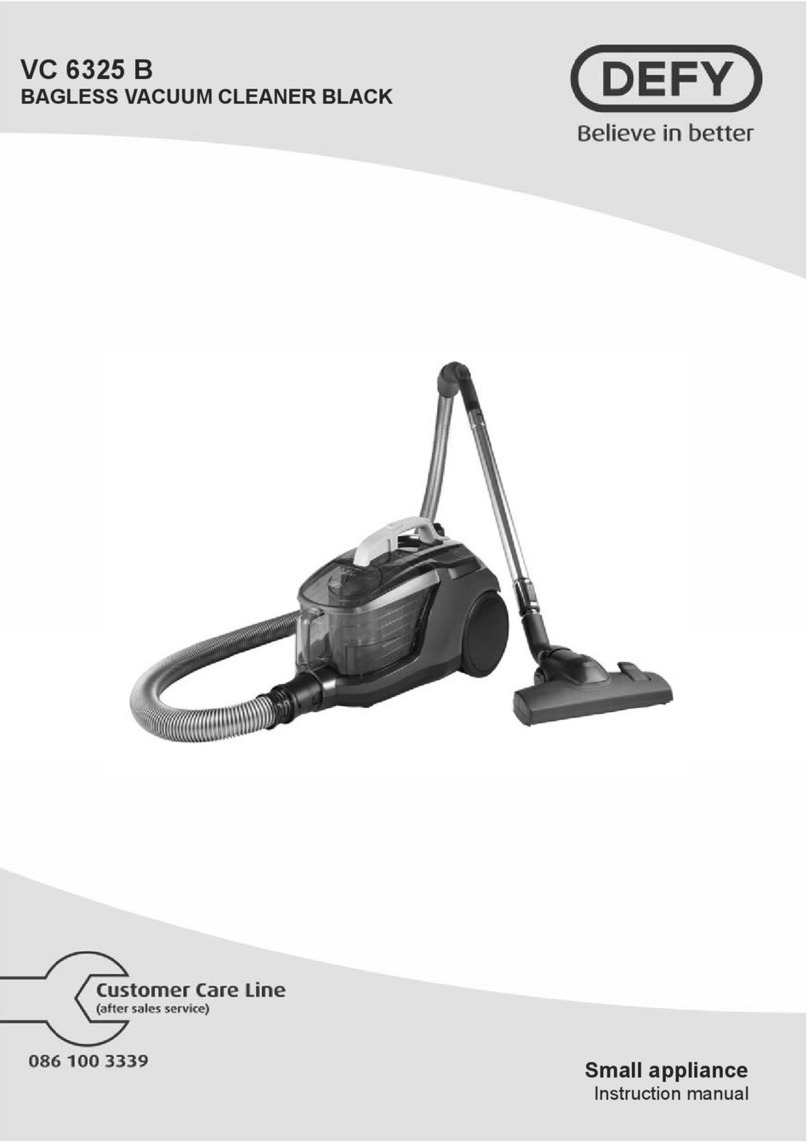 Defy VC 6325 B User manual