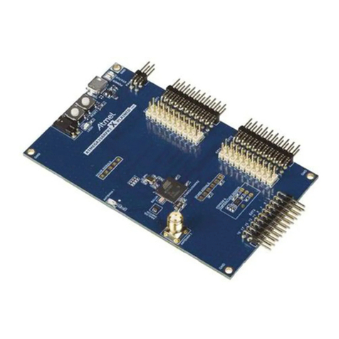 Atmel ATMEGA256RFR2 Xplained Pro manual
