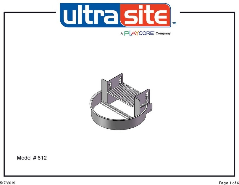 Playcore ultra site 612 User manual