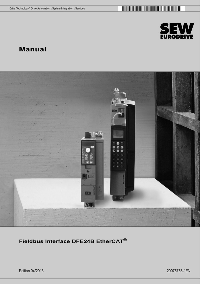 SEW-Eurodrive DFE24B EtherCAT User manual