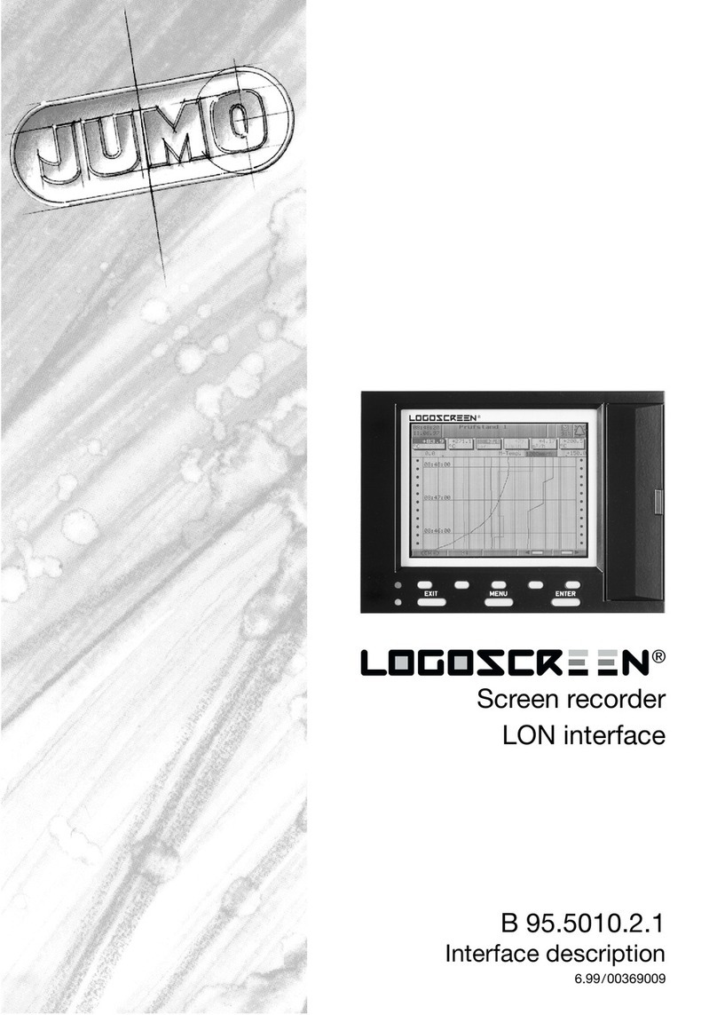 JUMO LOGOSCREEN Series User manual JUMO LOGOSCREEN Series User manual