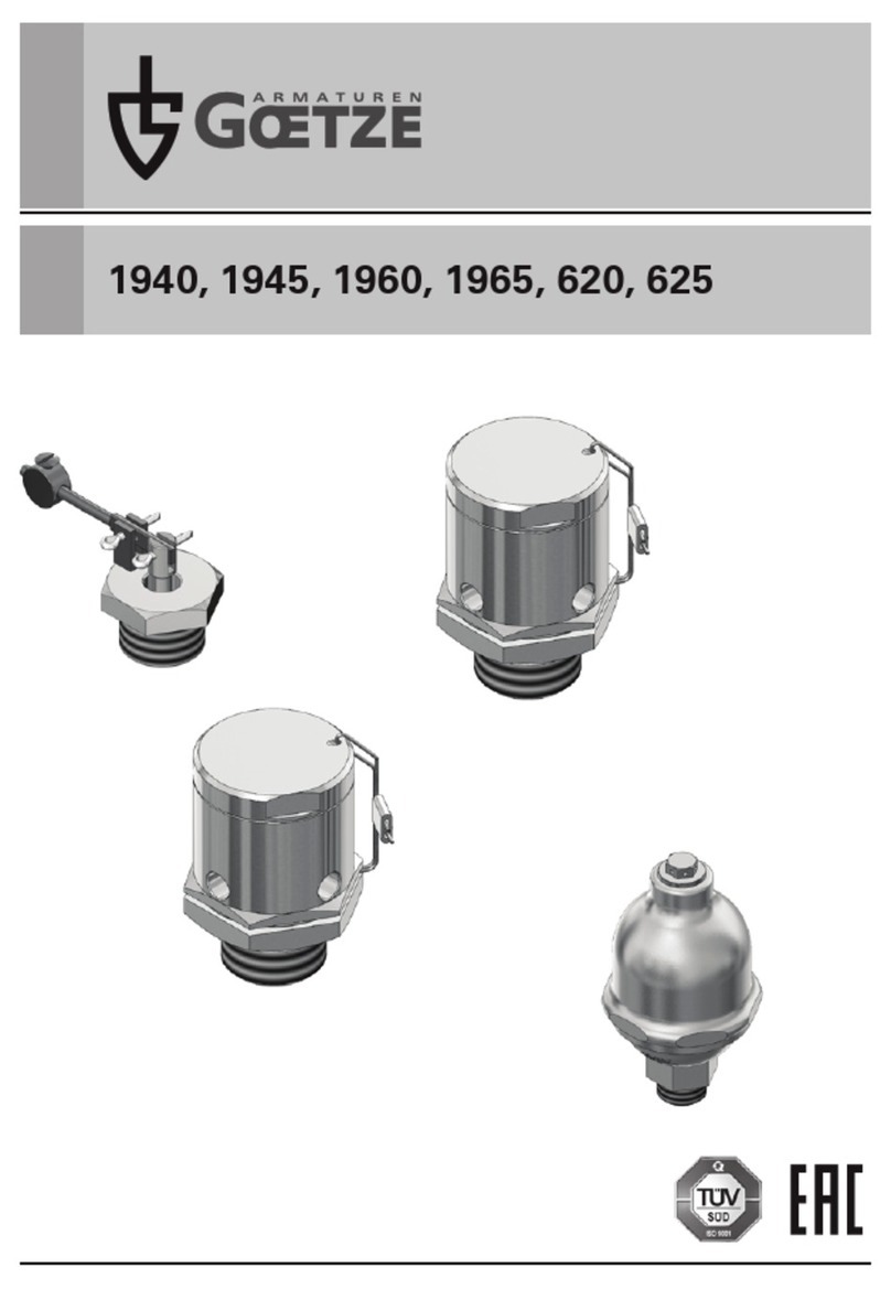 Goetze 1940 User manual
