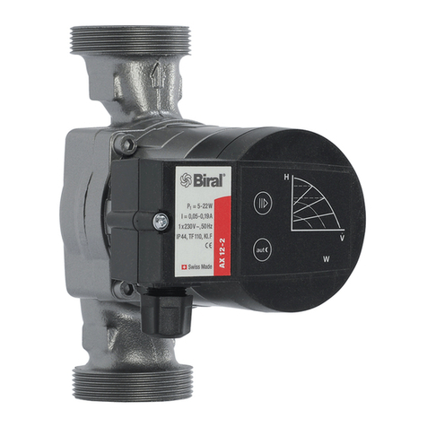 Biral AX 10 Series User manual