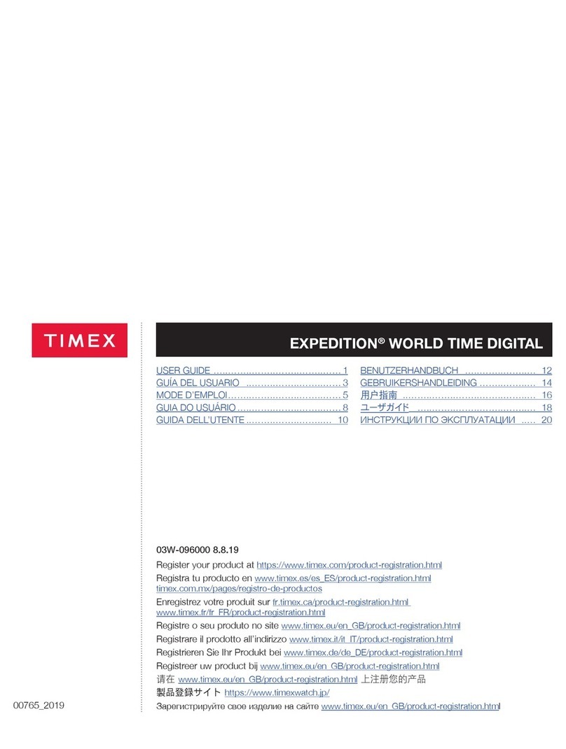 Timex EXPEDITION WORLD TIME DIGITAL User manual Timex EXPEDITION WORLD TIME DIGITAL User manual