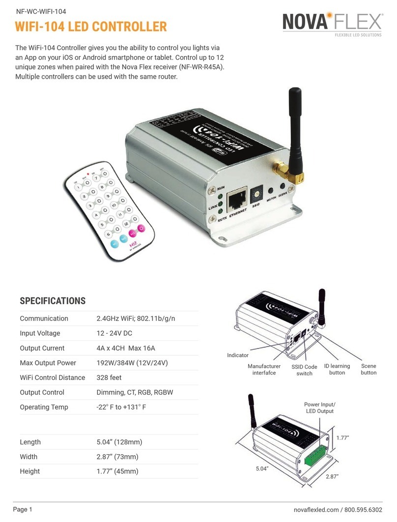 NovaFlex WIFI-104 quick start guide