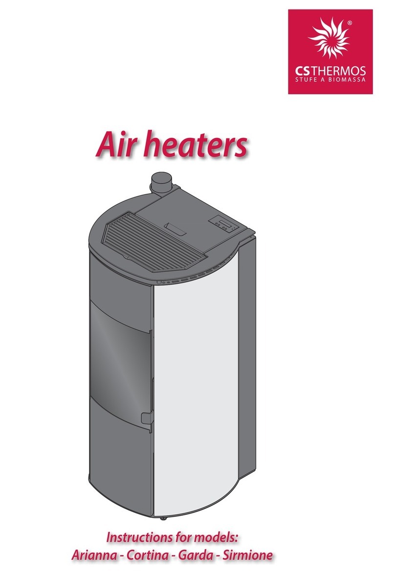 CS THERMOS Arianna Series instructions