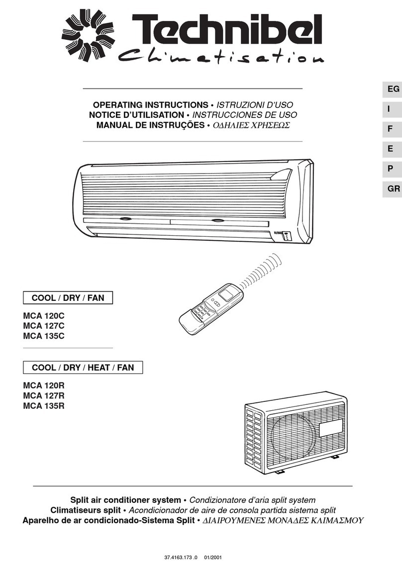 Technibel MCA120C User manual