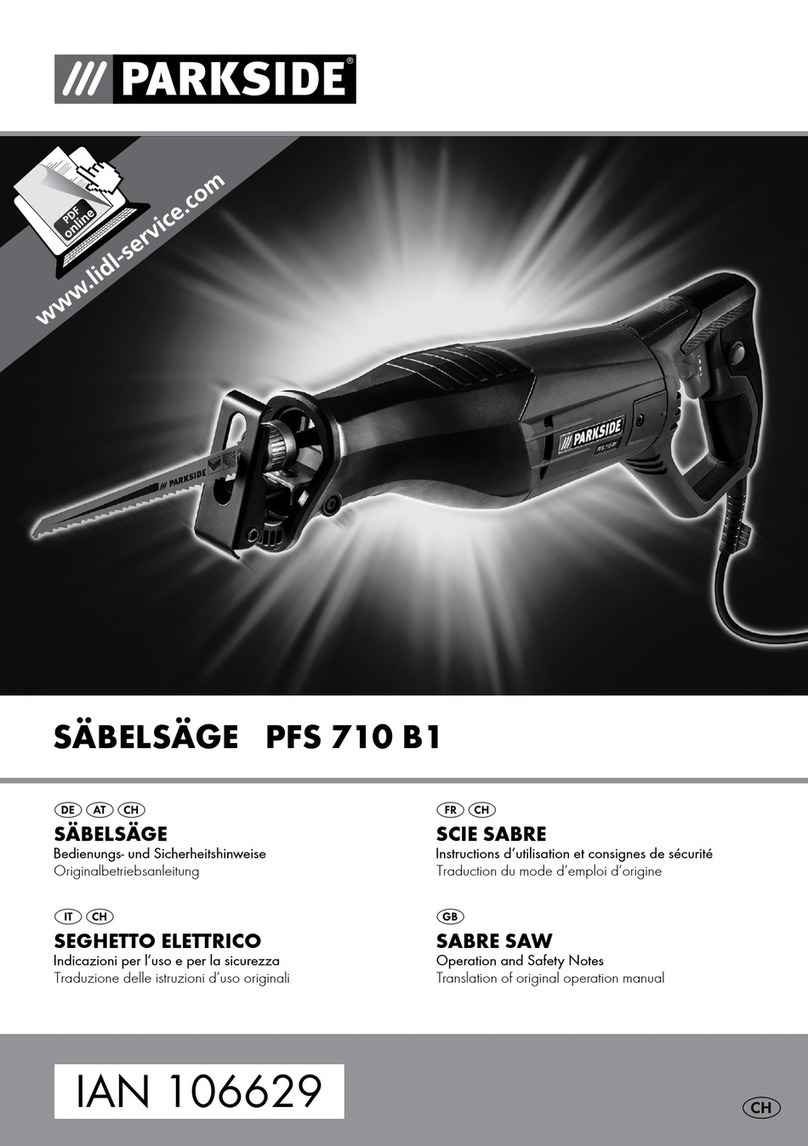 Parkside PFS 710 B1 User manual