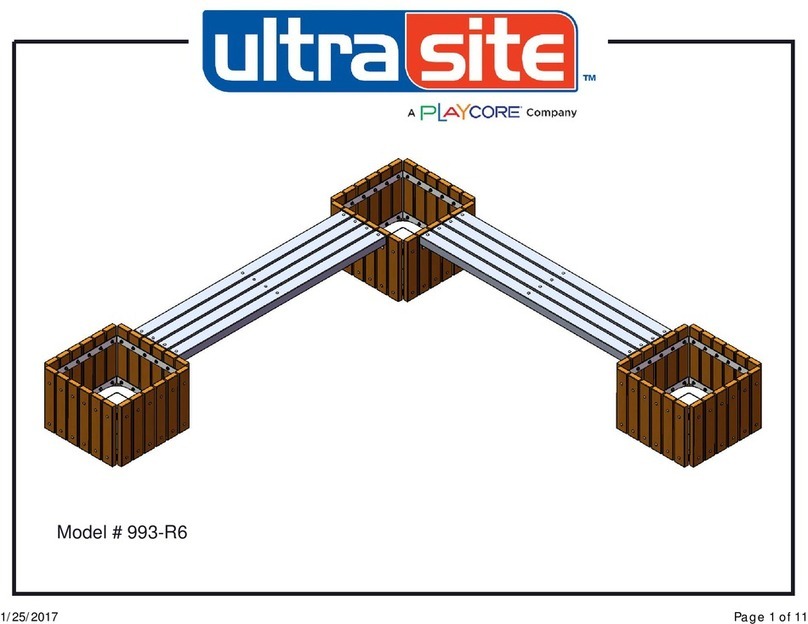 Playcore ultra site 993-R6 User manual