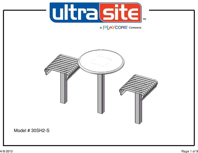 Playcore ultra site 30SH2-S User manual