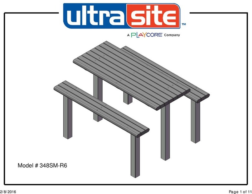 Playcore ultra site 348SM-R6 User manual