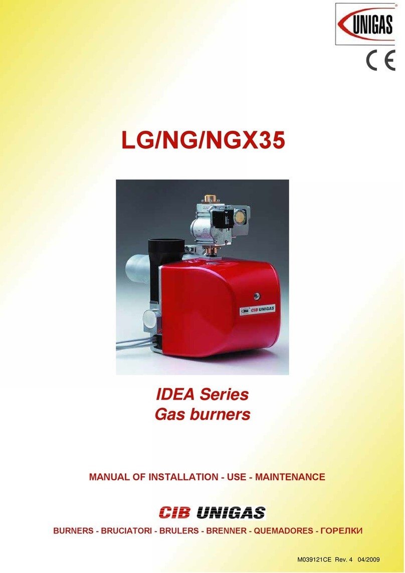Unigas LG35 Operating manual