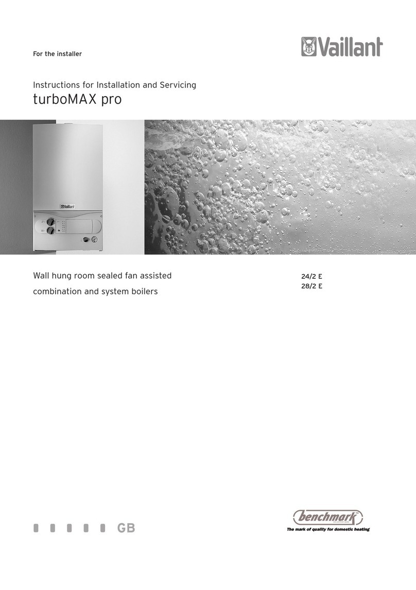 Vaillant turboMAX pro 24/2 E User guide