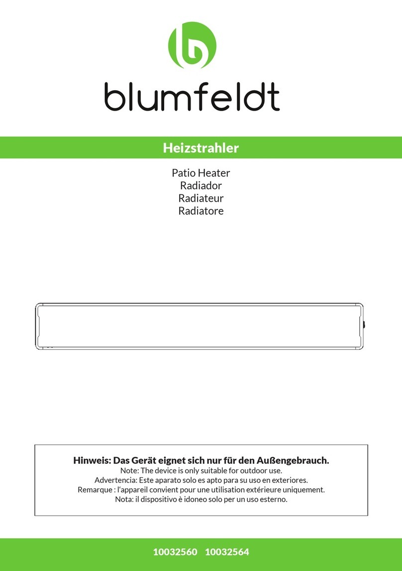 Blumfeldt 10032560 User manual