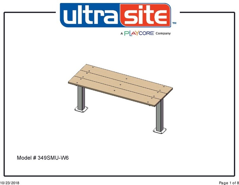 Playcore ultra site 349SMU-W6 manual