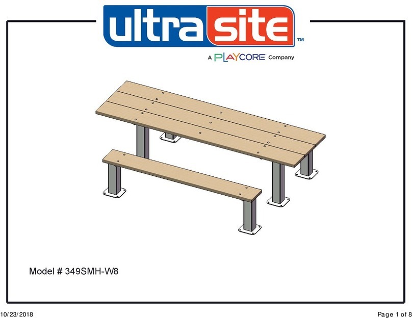Playcore ultra site 348SM-R6 User manual