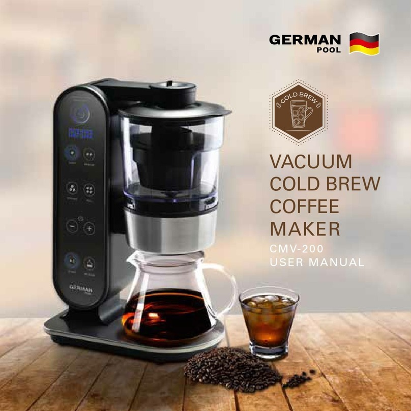 German pool CMV-200 user manual