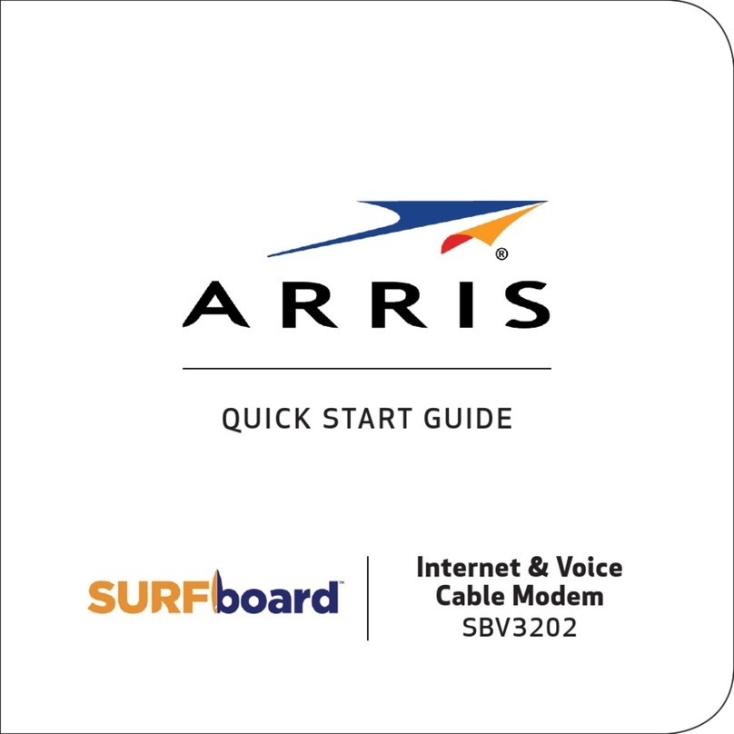 Arris SURFboard SBV3202 quick start guide