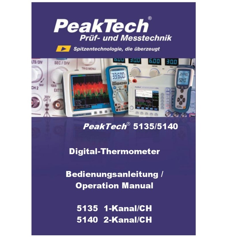 PeakTech 5135 User manual PeakTech 5135 User manual