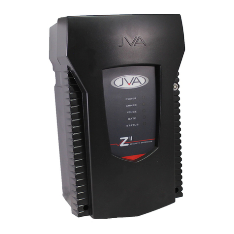JVA Z Series Installer manual