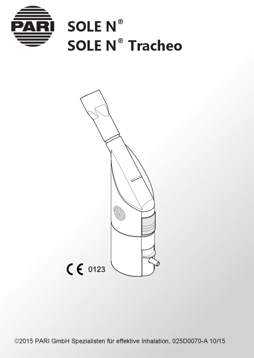 Pari SOLE N Series User manual