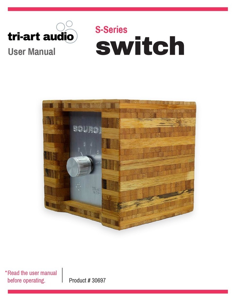 tri-art audio S Series user manual