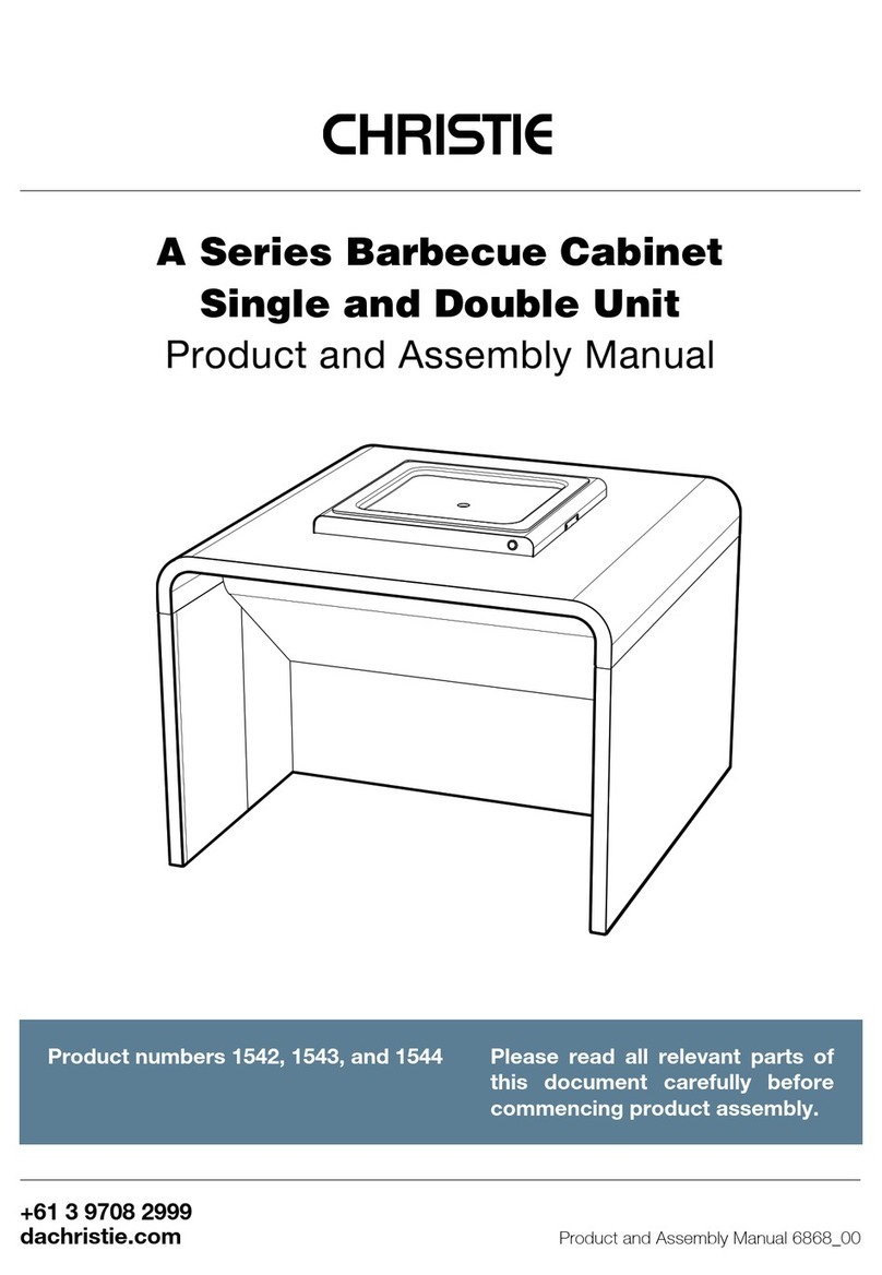 Christie A Series Product and Assembly Manual