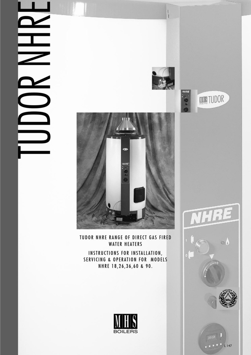 MHS Boilers TUDOR NHRE Series User guide